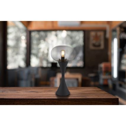 Globo - Lampe de table 1xE14/25W/230V noir