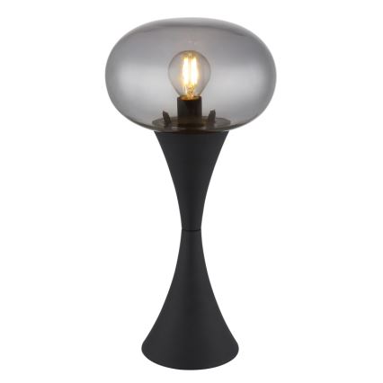 Globo - Lampe de table 1xE14/25W/230V noir
