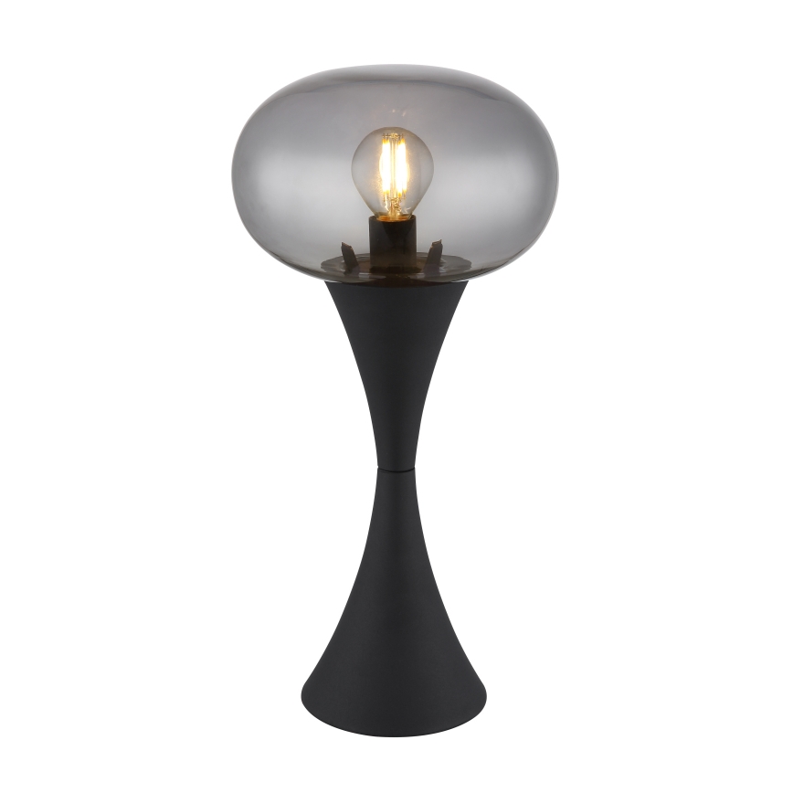Globo - Lampe de table 1xE14/25W/230V noir
