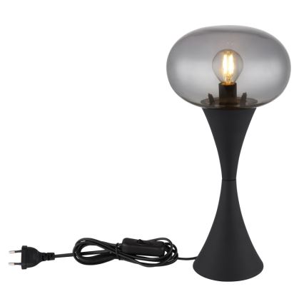 Globo - Lampe de table 1xE14/25W/230V noir