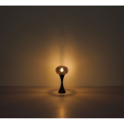 Globo - Lampe de table 1xE14/25W/230V noir