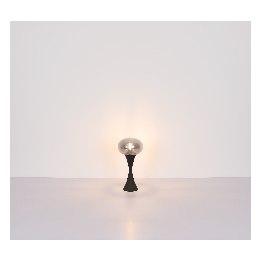 Globo - Lampe de table 1xE14/25W/230V noir