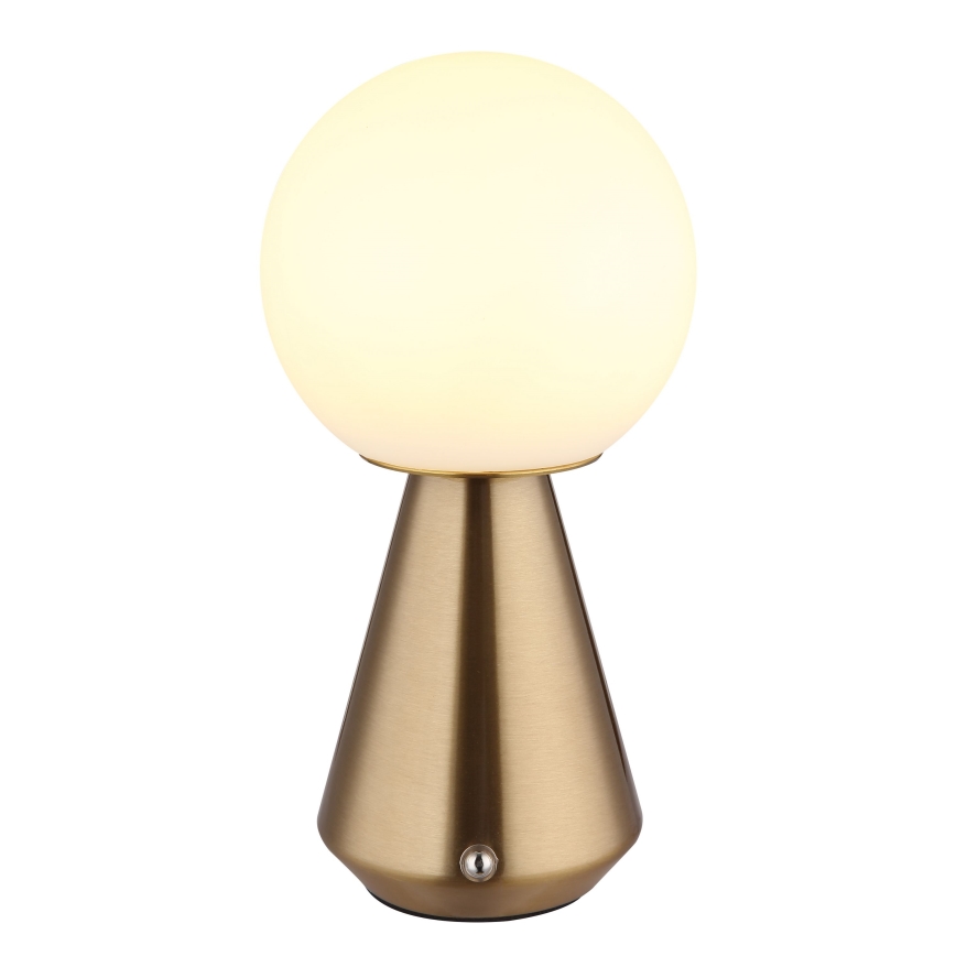 Globo - Lampada da tavolo da esterno dimmerabile a LED con controllo touch LED/1,5W/5V 3000/4500/6500K 1800 mAh IP41 rame