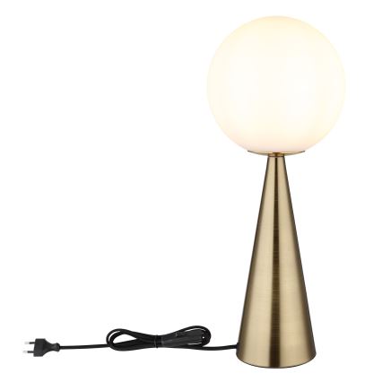 Globo - Lampe de table 1xE27/40W/230V laiton