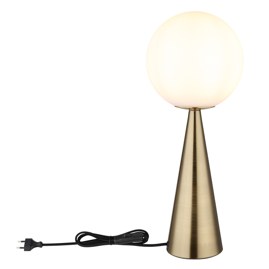 Globo - Lampe de table 1xE27/40W/230V laiton