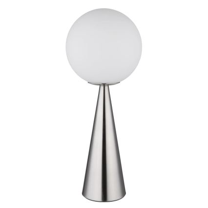 Globo - Lampada da tavolo 1xE27/40W/230V cromo opaco