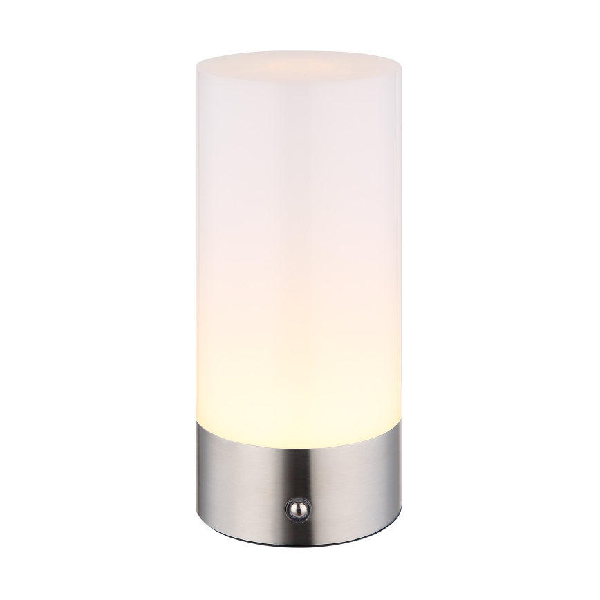 Globo - Lampe de table extérieure tactile dimmable LED RGBW LED/1,8W/5V 1500 mAh IP44 chrome mat