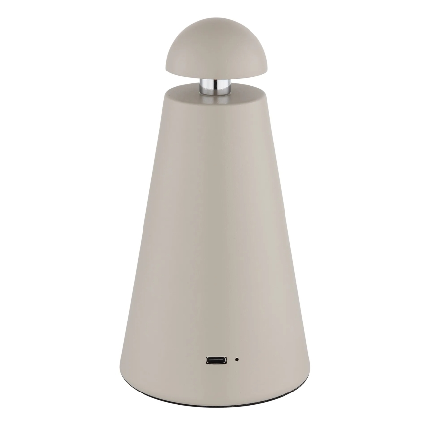 Globo - Lampada da tavolo ricaricabile a LED dimmerabile con controllo a sfioramento, LED/1,2W/5V 1200 mAh