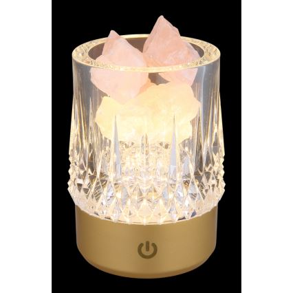 Globo - Lampe de table tactile LED dimmable LED/1W/5V 3000K 1200 mAh doré