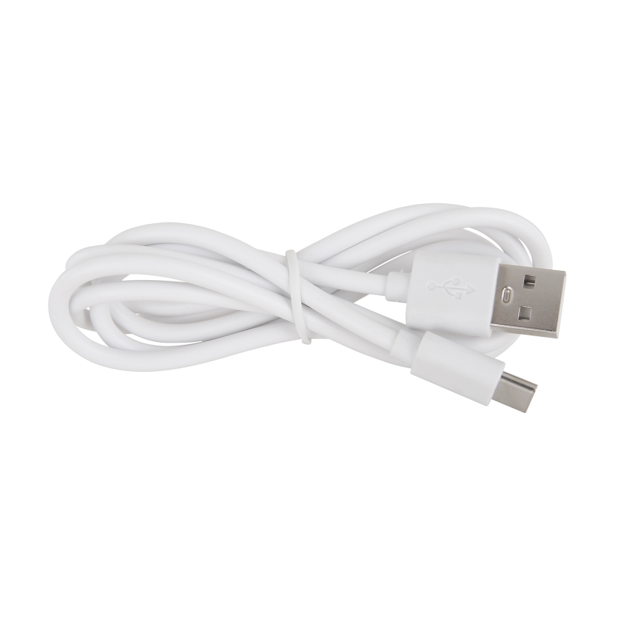 Globo - Lampe de table tactile dimmable à LED, 1W/5V, 3000K, 1200 mAh, argent
