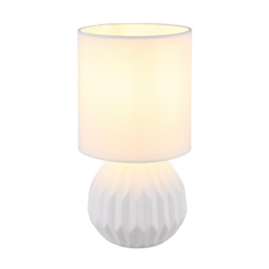 Globo - Lampe de table 1xE14/40W/230V blanc
