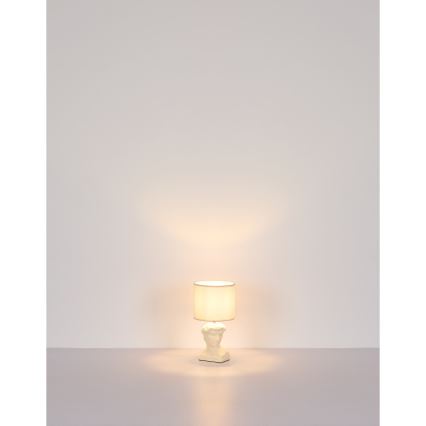 Globo - Lampada da tavolo 1xE14/40W/230V color crema
