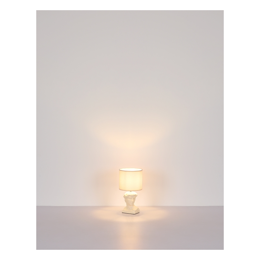Globo - Lampe de table 1xE14/40W/230V crème
