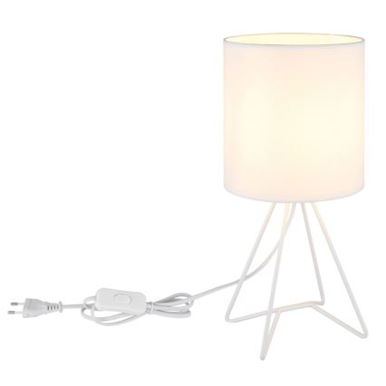 Globo - Lampe de table 1xE14/40W/230V blanche