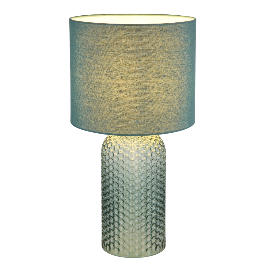 Globo - Lampe de table 1xE27/60W/230V verte
