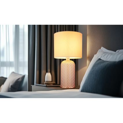Globo - Lampada da tavolo 1xE27/60W/230V beige