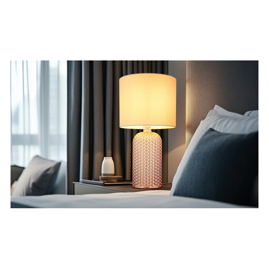 Globo - Lampada da tavolo 1xE27/60W/230V beige