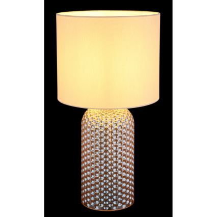 Globo - Lampada da tavolo 1xE27/60W/230V beige