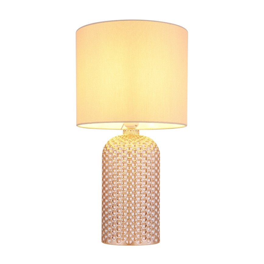 Globo - Lampada da tavolo 1xE27/60W/230V beige