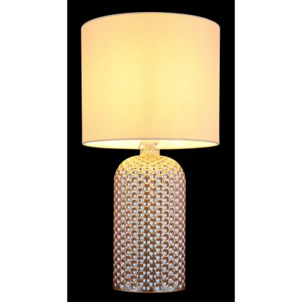 Globo - Lampada da tavolo 1xE27/60W/230V beige