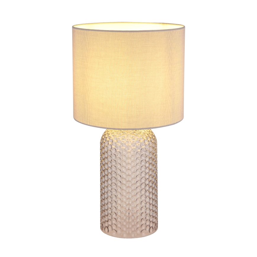 Globo - Lampe de table 1xE27/60W/230V gris