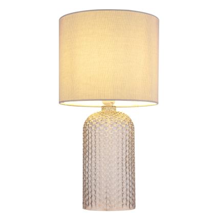 Globo - Lampe de table 1xE27/60W/230V gris
