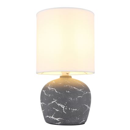 Globo - Lampada da tavolo 1xE14/40W/230V grigio
