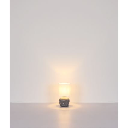 Globo - Lampada da tavolo 1xE14/40W/230V grigio
