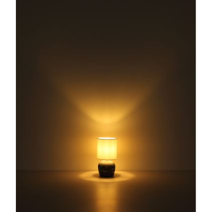 Globo - Lampe de table 1xE14/40W/230V gris