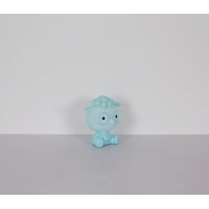 Globo - Kleine aufladbare LED-Kinder-Nachtleuchte mit Dimm-Funktion LED/1W/5V 500 mAh blau