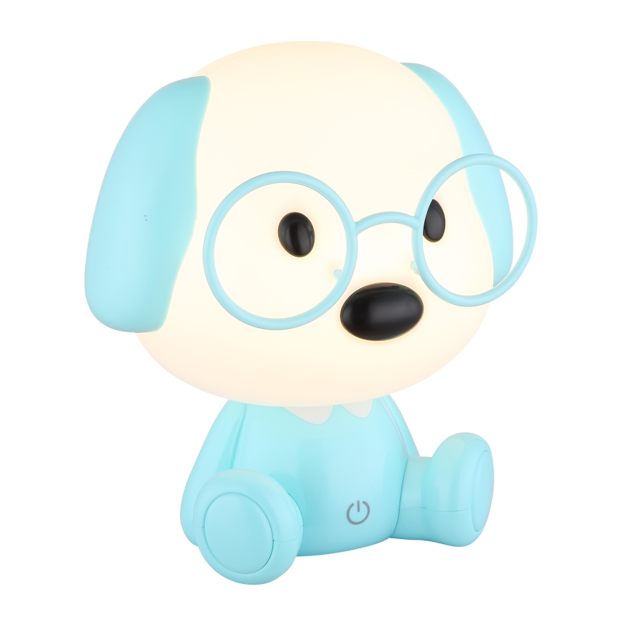 Globo - Petite veilleuse rechargeable à intensité variable pour enfants LED/1W/5V 500 mAh bleu