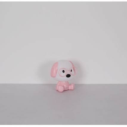 Globo - LED Dimmerabile ricaricabile per bambini notte piccola lampada LED/1W/5V 500 mAh rosa