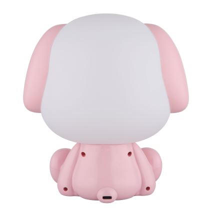 Globo - LED Dimmerabile ricaricabile per bambini notte piccola lampada LED/1W/5V 500 mAh rosa