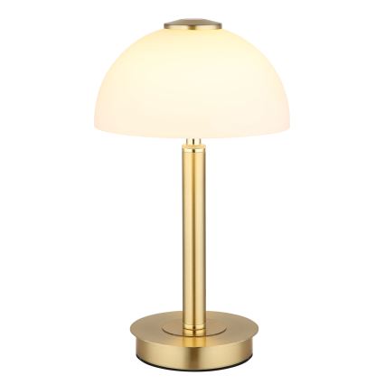 Globo - LED dimmbare Touch-Tischleuchte LED/7W/230V 3000K Messing