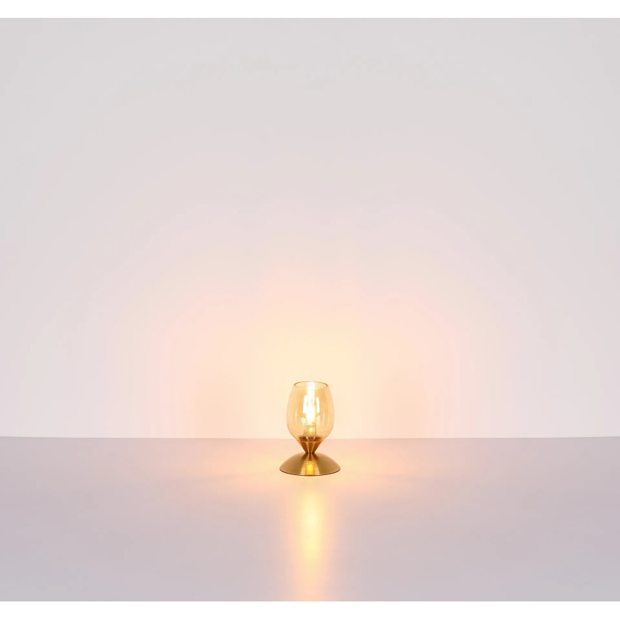 Globo - Lampe de table tactile 1xE14/25W/230V laiton