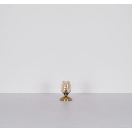 Globo - Lampe de table tactile 1xE14/25W/230V laiton
