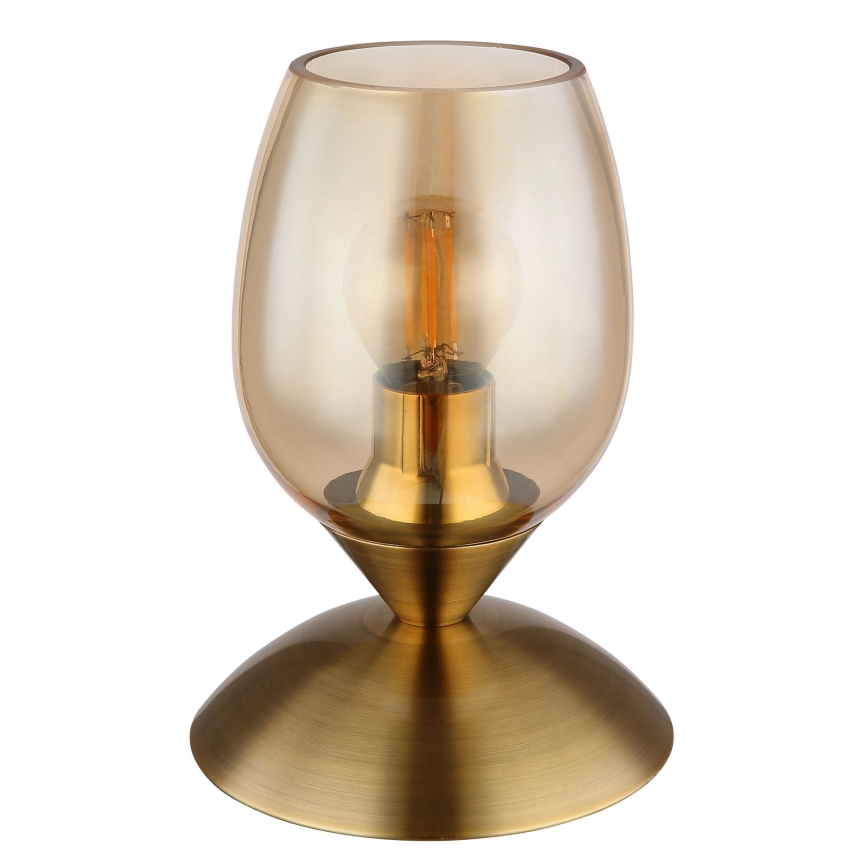 Globo - Lampe de table tactile 1xE14/25W/230V laiton