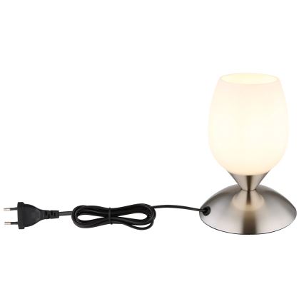 Globo - Tavolo touch lampada 1xE14/25W/230V cromo opaco