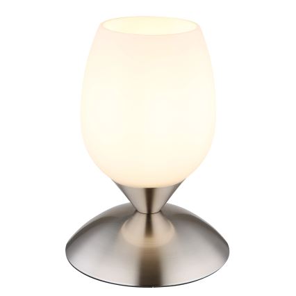 Globo - Tisch-Touch-Leuchte 1xE14/25W/230V matt Chrom