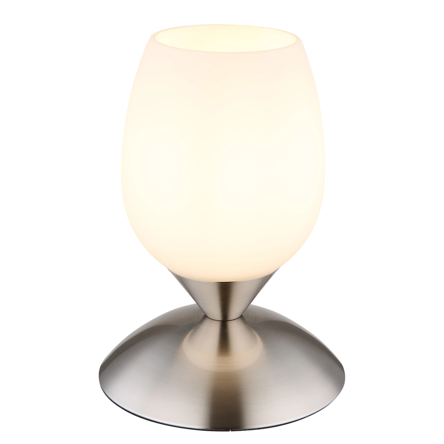 Globo - Tisch-Touch-Leuchte 1xE14/25W/230V matt Chrom