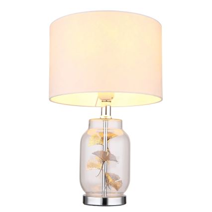 Globo - Lampe de table 1xE27/40W/230V blanc