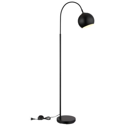 Globo - Lampadaire 1xE27/60W/230V noir