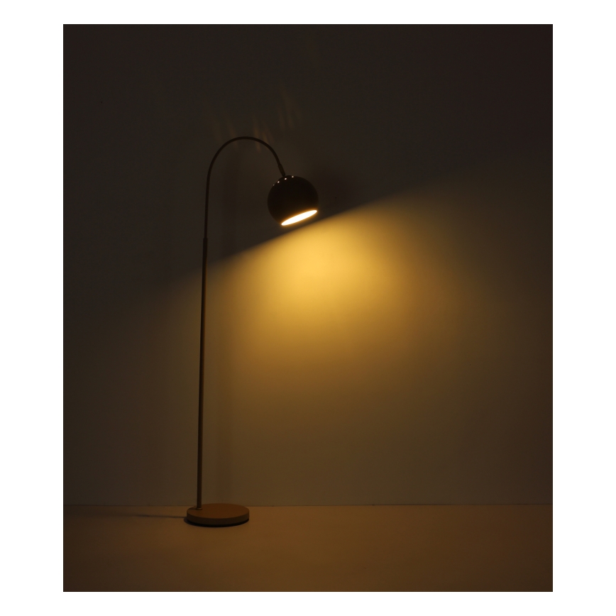 Globo - Lampadaire 1xE27/60W/230V noir