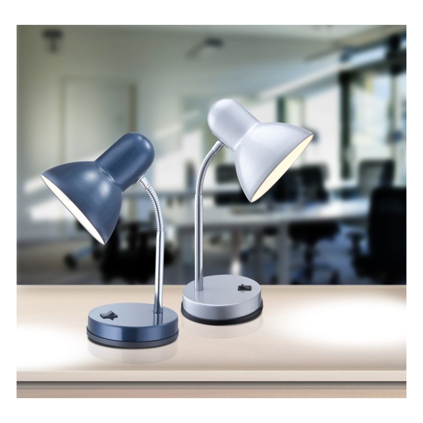 Globo - Lampe de table 1xE27/40W/230V bleu