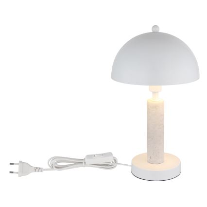 Globo - Tischlampe 1xE14/40W/230V weiß
