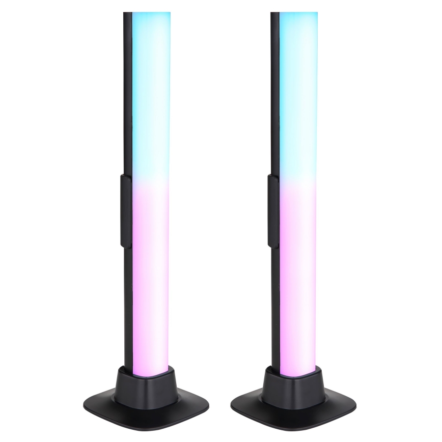 Globo RGB- SET 2x LED RGB Lampada da tavolo dimmerabile 2in1 LED/2W/5V Wi-Fi Tuya