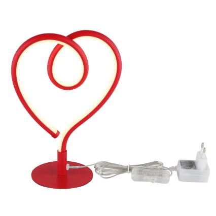 Globo - LED-Tischleuchte LED/6W/230V rot