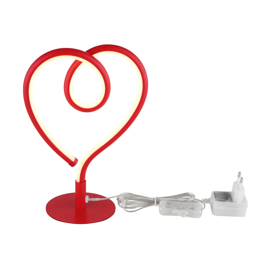 Globo - LED-Tischleuchte LED/6W/230V rot