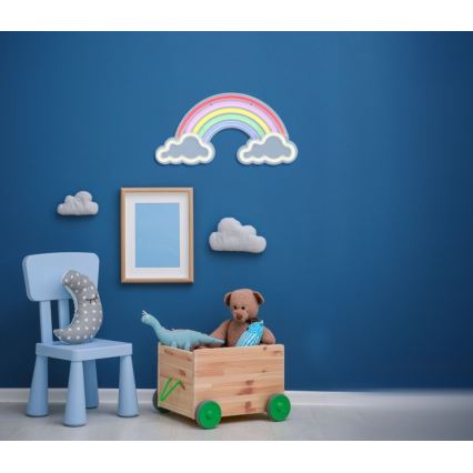 Globo - Décoration murale néon LED/3W/USB arc-en-ciel