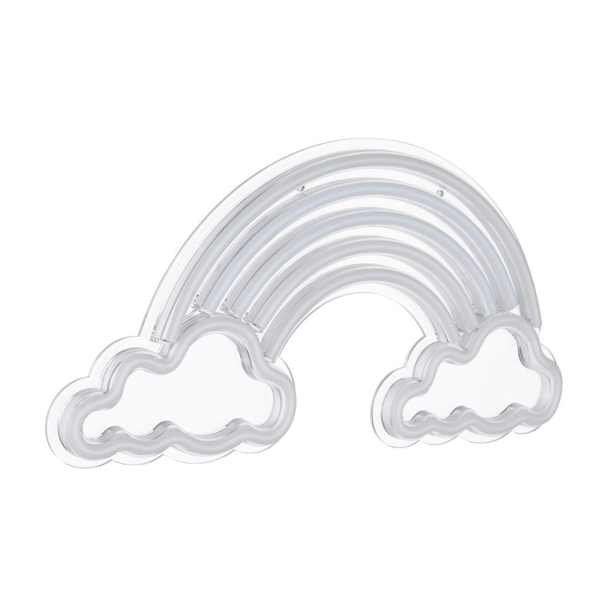 Globo - LED-Neon-Wanddekoration LED/3W/USB Regenbogen